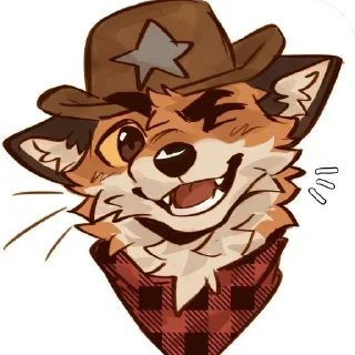 Telegram sticker 🦊 Лисичкина норка