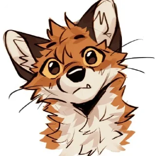 Sticker 🐶 Лисичкина норка