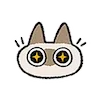 Sticker 🤩 Siamese Cat Lil Bean Puree Emoji