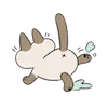 Sticker 🏃‍♀️ Siamese Cat Lil Bean Puree Emoji