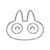 Sticker 😄 Siamese Cat Lil Bean Puree Emoji