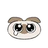 Sticker 😢 Siamese Cat Lil Bean Puree Emoji