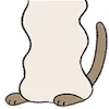 Sticker 🧜‍♀️ Siamese Cat Lil Bean Puree Emoji