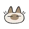 Video sticker 😑 Siamese Cat Lil Be...