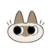 Video sticker 😒 Siamese Cat Lil Be...