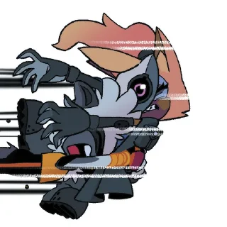 Telegram sticker 🥺 ~✨💛 Tangle ᵗʰᵉ ˡᵉᵐᵘʳ & Whisper ᵗʰᵉ ʷᵒˡᶠ  🖤✨~ @Dark_Dead_End