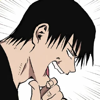Telegram sticker 😂 TOJI FUSHIGURO-2 @Toji_sama