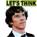 Sticker 🤔 Benedict Cumberbatch