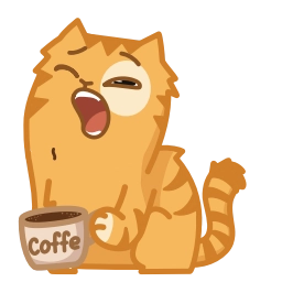 Sticker ☕️ Покупка дешевых звезд  @starsSelllerbot