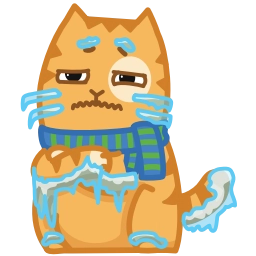 Sticker ❄️ Покупка дешевых звезд  @starsSelllerbot