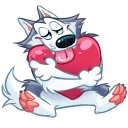Telegram sticker ❤️ Hussie Goodboy