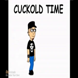 Video sticker 🤓 @cuckold_bull cartoon
