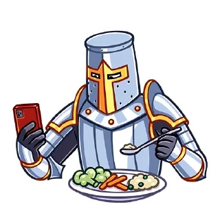 Video sticker 🥗 Найт (@TgSticker)