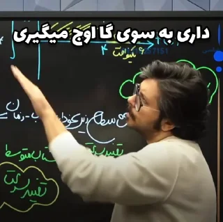 Telegram sticker ✅ پروردگار فیزیک شجاعی