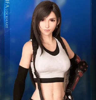Video sticker 👊 TifaLockhart by @genesis_rhapsodos