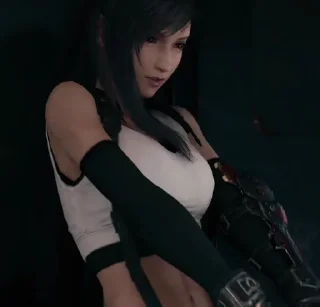 Video sticker 👊 TifaLockhart by @genesis_rhapsodos
