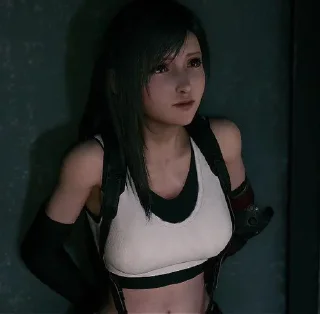 Video sticker 👊 TifaLockhart by @genesis_rhapsodos