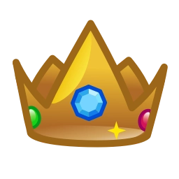 Sticker 👑 Black Emoji
