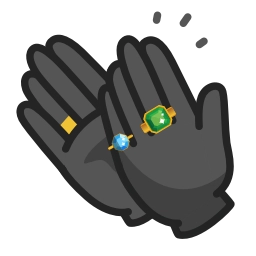 Sticker 👏 Black Emoji