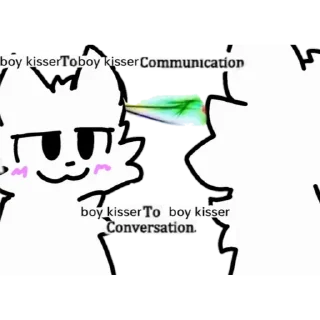 Video sticker 🧠 Глупый Бойкиссер | @mxaiw_red 2/7