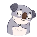 Telegram stiker ☺️ Kozy Koala