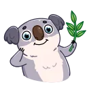 Telegram stiker 👋 Kozy Koala