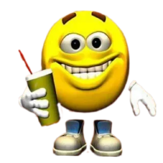 Telegram sticker 🥤 3D Смайлики 2 @stickers104