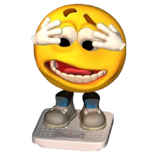 Video sticker ⚖ 3D Смайлики 2 @stickers104