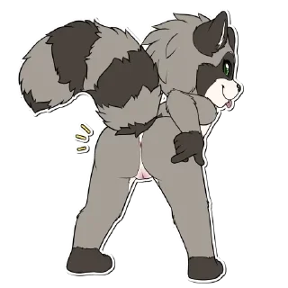 Telegram sticker 🍑 NSFW cub girls — @stckrRobot