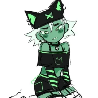 Sticker 🐱 Трусики