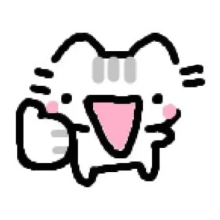 Sticker 👍 Китики мили мини мимими я их лов лов🥰