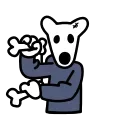 Video sticker 🐲 Bones @MoiStikiBot