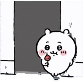 Video sticker 😊 small n cute chiikawa