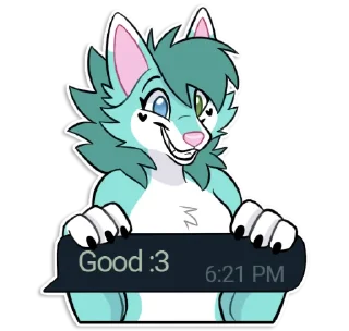 Video sticker 😁 Saturn Husky! @cosmicsaturn