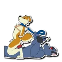 Telegram sticker 📱 Chastity boys