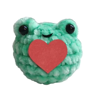 Telegram sticker ❤️ Крошка лягушка • @similiana