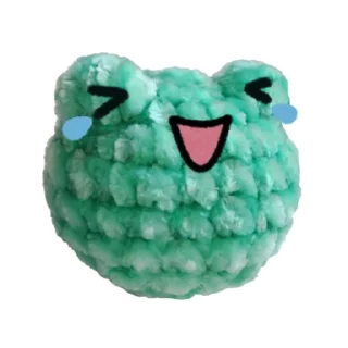 Telegram sticker 😂 Крошка лягушка • @similiana