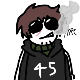Telegram sticker 😶 David