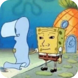 Video sticker 🐦 SpongeBob @xdextlander