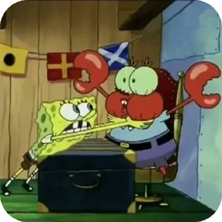 Telegram sticker 📖 SpongeBob @xdextlander