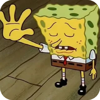 Telegram sticker 🪑 SpongeBob @xdextlander