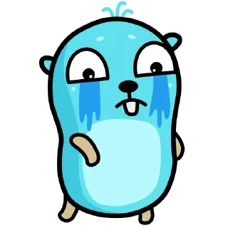 Телеграм стикер 😢 Free Gophers Pack