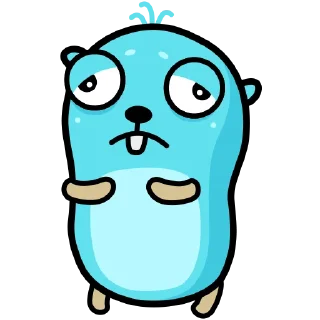 Телеграм стикер 😔 Free Gophers Pack