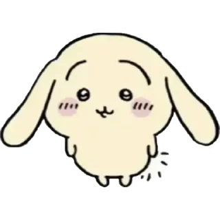 Telegram sticker 😊 Chiikawa usagi 2