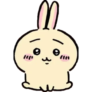 Telegram sticker 😊 Chiikawa usagi 2