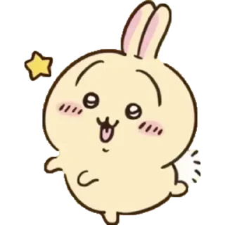 Telegram sticker 😊 Chiikawa usagi 2