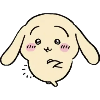 Telegram sticker 😊 Chiikawa usagi 2