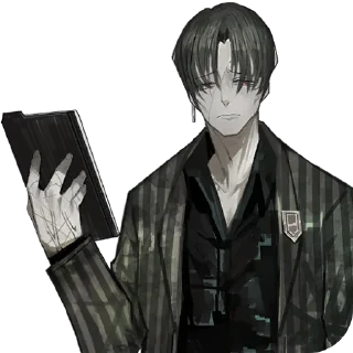 Telegram sticker 🎩 blyadei corrodit | limbus company