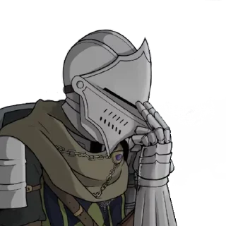 Telegram sticker 🤦‍♂️ DarkSouls