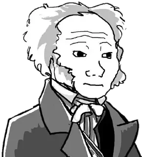 Telegram sticker 😂 Wojak / Feels Guy 2 - @WOJAK
